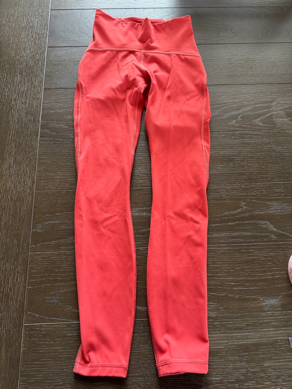 Lulu Lemon High-Waist Coral Leggings Size 2